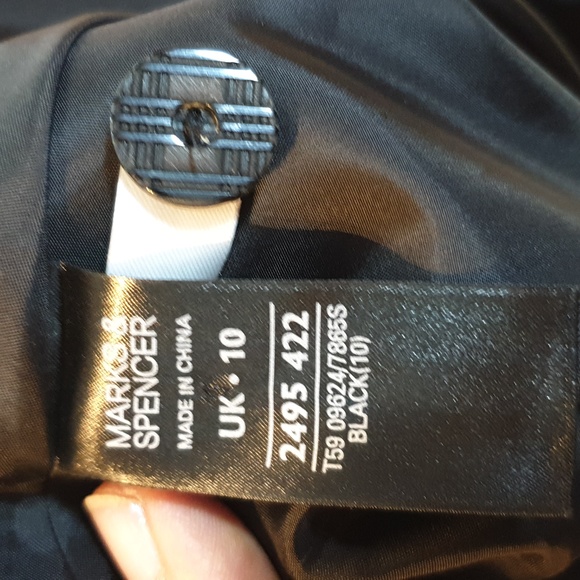 AS NEW - M&S size 10 linen viscose mix perfect summer office mix - fully lined - Picture 5 of 10